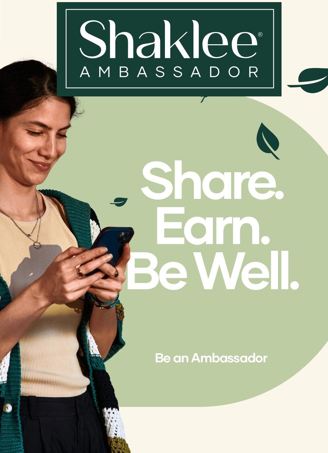 Join Shaklee Australia as Ambassador